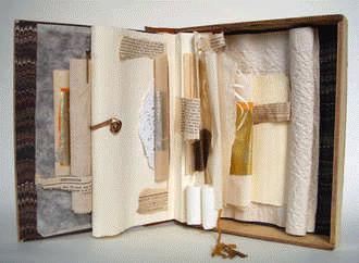 A Good Old Book, Susan Rotolo, 1998, 9” x 7.5“ x 1.25” closed